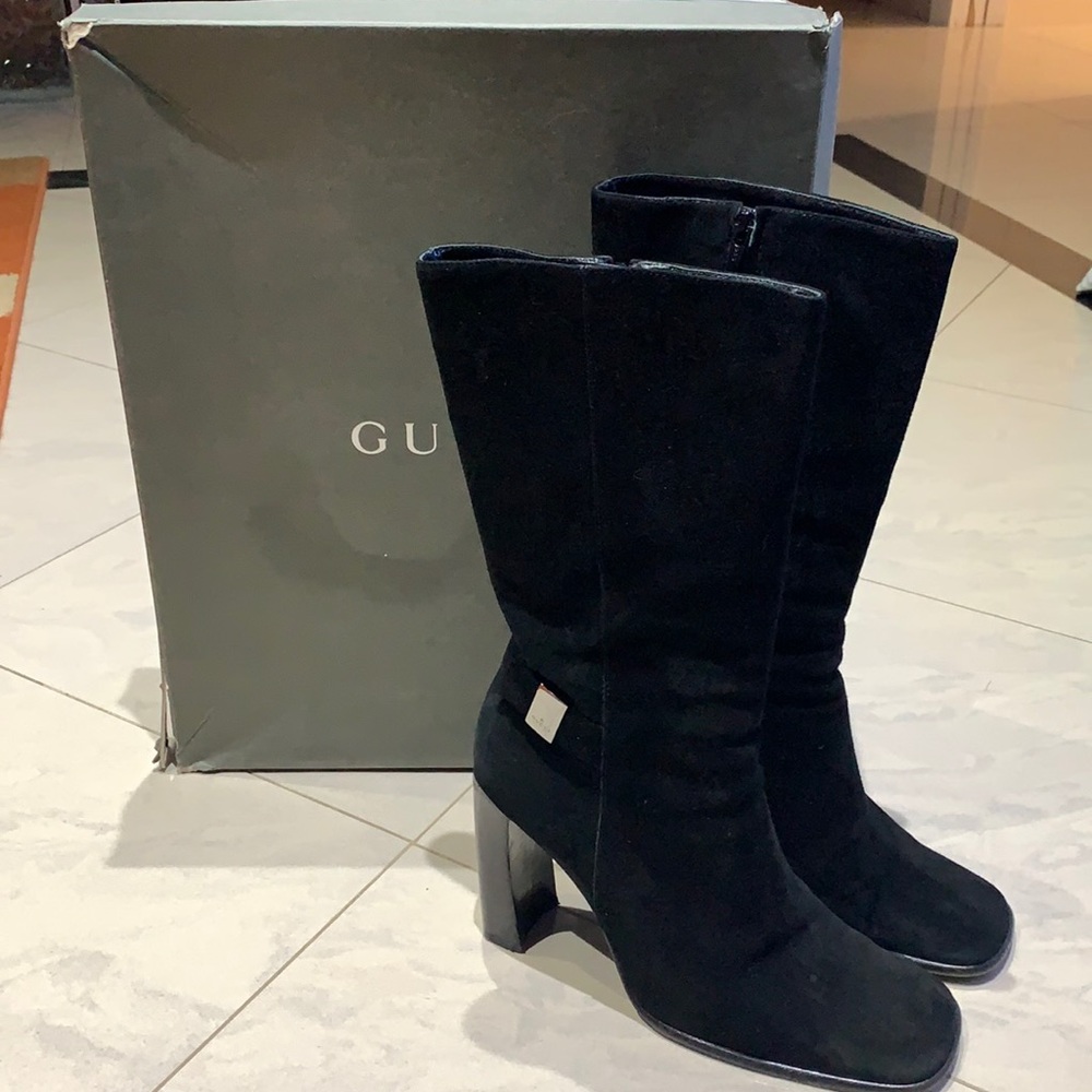 Gucci suede boots
